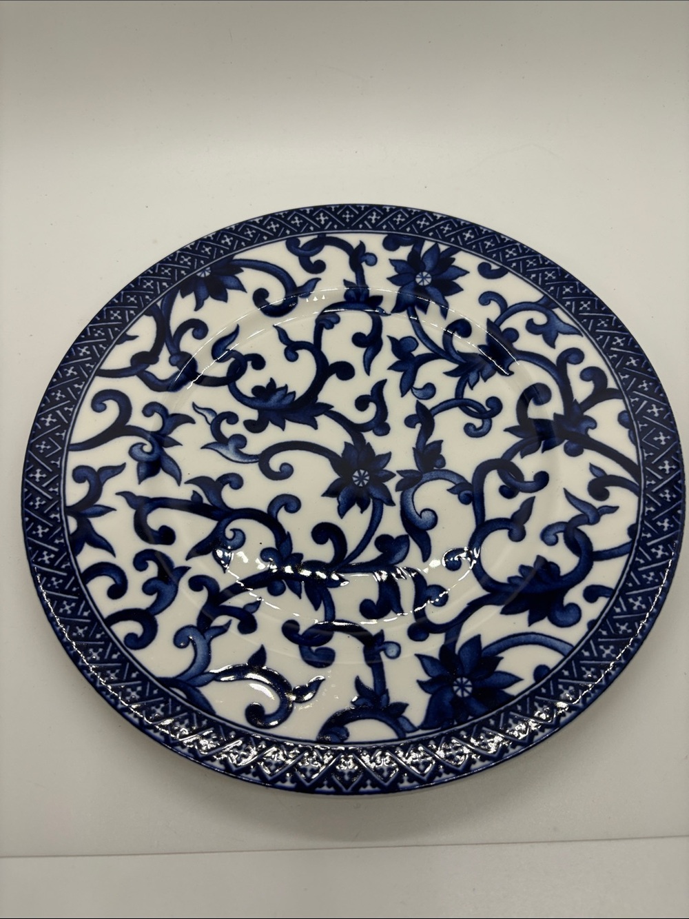 Ralph Lauren Mandarin Blue Salad Plates 8.5 inches - Picture 4 of 5